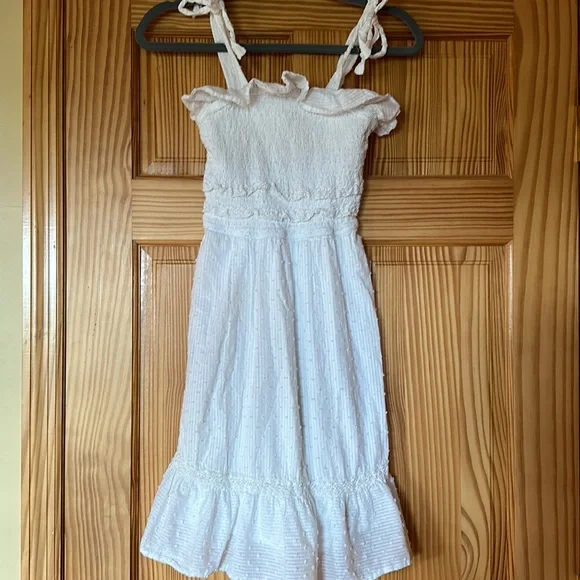 Japna women’s size XS white 100% cotton dress. Worn once - Picture 2 of 6